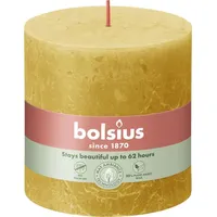 Bolsius Rustik Stumpenkerze 10 x 10 cm honigwaben gelb