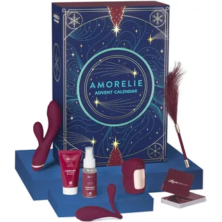 AMORELIE Erotischer Adventskalender für Paare Singles & Erwachsene | Erotik-Set mit 24 sinnlichen Überraschungen