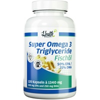 Zec+ Nutrition Health+ Super Omega 3 Triglyceride Kapseln 120