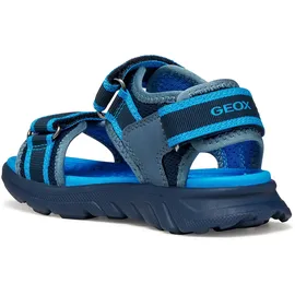 GEOX J Sandal Airadyum Bo Navy/Lt Blue 32