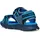 GEOX J Sandal Airadyum Bo Navy/Lt Blue 32