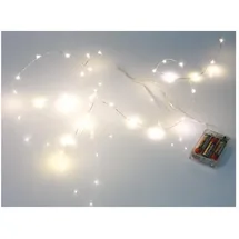 VELLEMAN LED-Lichterkette Batterie 2 m Warmweiß