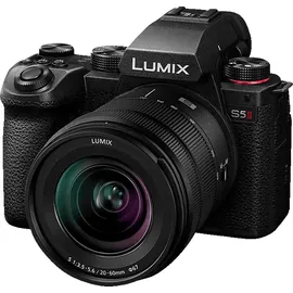 Panasonic LUMIX S5II Kit Hybrid-Systemkamera mit Objektiv 20-60 mm, 7,6 cm Display Touchscreen