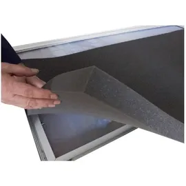 Paperflow Trennwand easyScreen rot 94,0 x 173,2 cm