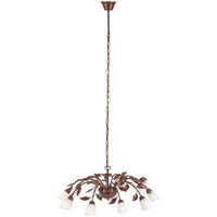 Just light. Pendelleuchte Vintage rost Pendellampe Esszimmer Retro Kronleuchter