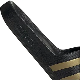 adidas Adilette Aqua Core Black / Gold Metallic / Core Black 47