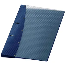 Veloflex Ringordner Diamond, DIN A4, blau, 2 O-Ringe, 12 Sück
