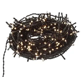 MARELIDA LED Lichterkette Kunststoff 22,5 m 1000-flammig schwarz