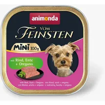 Animonda Vom Feinsten Mini Adult mit Rind, Ente & Oregano 32 x 100 g