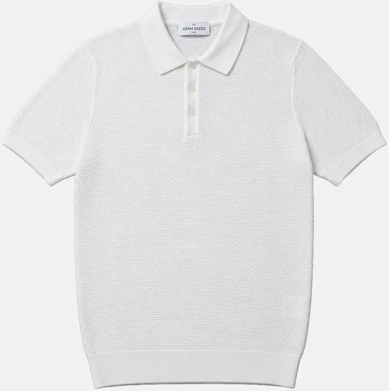 Poloshirt Weiß 52