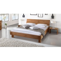 Einzelbett Costa Rica - 90x210 cm - Eiche cognac - Fußhöhe 25 cm