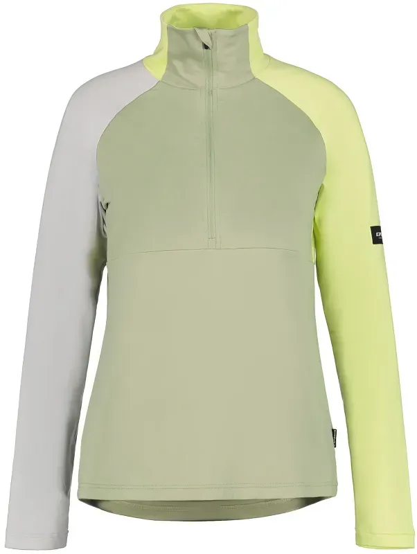 ICEPEAK Clovis S6 1/2-Zip Sweatshirt Damen 527 - asparagus L