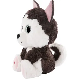 NICI Glubschis Husky Barkley 25 cm Silber