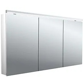 EMCO flat 2 Classic LED-Lichtspiegelschrank 140 cm, mit 3 Türen, 979706506