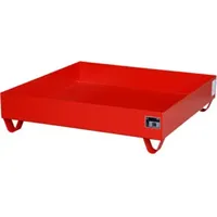 Bauer Südlohn Auffangwanne 2030, lackiert, Feuerrot