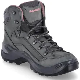 Lowa Renegade GTX Mid Damen Graphit/Rose 39,5