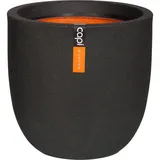 Capi Europe Smooth Egg Planter Ø 43 x 41 cm schwarz