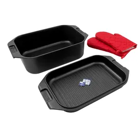 Kärcher Aluguss 2 in 1 Bräter 43 x 25,5 cm