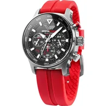 Vostok Europe Solar Expedition South Pole Chronograph Rot Edelstahl 44 mm VR42-592A761_RED