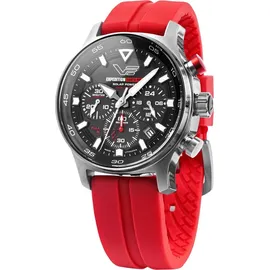 Vostok Europe Solar Expedition South Pole Chronograph Rot Edelstahl 44 mm VR42-592A761_RED