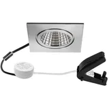 Brumberg Einbau-Downlight 1er quadratisch 6 W