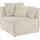 otto home Sofa-Eckelement OTTO HOME "Nöre", beige, B:90cm H:86cm T:90cm, 92% Polyester, 8% Polyamid, Polsterelemente, Modul - zum Zusammenstellen; in vielen Bezugsqualitäten und Farben