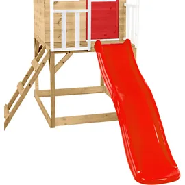 zwerkules Spielhaus Lolla 1 Natur/Rot
