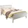 furn.design Helge 140 x 200 cm Weiß/Eiche