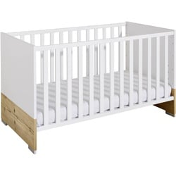 Paidi Babybett Elian 70 x 140 cm Holz Weiß