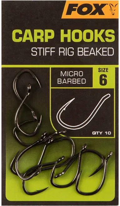 FOX STIFF RIG BEAKED Size 6