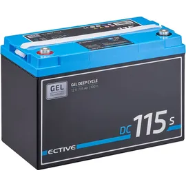 Ective Deep Cycle Versorgungsbatterie 12V 115Ah 1,38 kWh