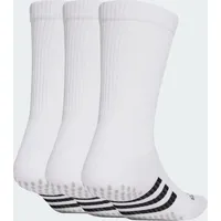 Adidas Performance Cushioned Crew Grip Socken 3 Paar White / Black 37-39