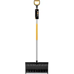 Fiskars X-Series Schneeschieber, Schneeschaufel, Metall, Schwarz, Orange, Ergono