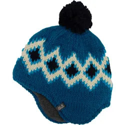 Diamond Knit Cap Kinder Mütze Bommelmütze Strickmütze M