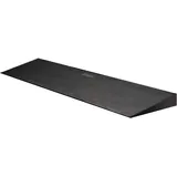 Wiltec Türschwellenrampe Rollstuhlrampe schwarz
