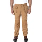 CARHARTT Steel Multi-Pocket, Workwear Hose - Braun - W30/L32