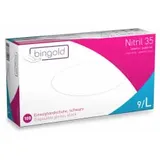 Bingold Nitril 35 schwarz, 100 Stück, - L