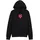 Fox Fleece Hoodie Schwarz S