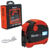 Work>it Tape Measure with Laser 40 meter