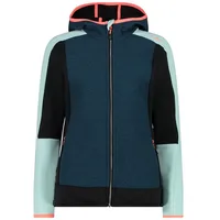 CMP Woman Jacket Fix Hood acqua (E309) 38