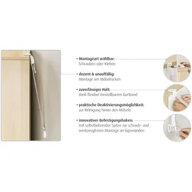 Reer Kippsicherung weiß, 2 Stück