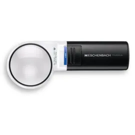 Eschenbach 15115 Handlupe mit LED-Beleuchtung Vergrößerungsfaktor: 5 x Linsengröße: (Ø) 58mm
