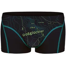 Ein schöner Fleck Erde Boxershorts Grossglockner (Schwarz) M