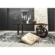 Massivmoebel24 Couchtisch Mango Braun Massivholz 110 x 80 x 45 cm