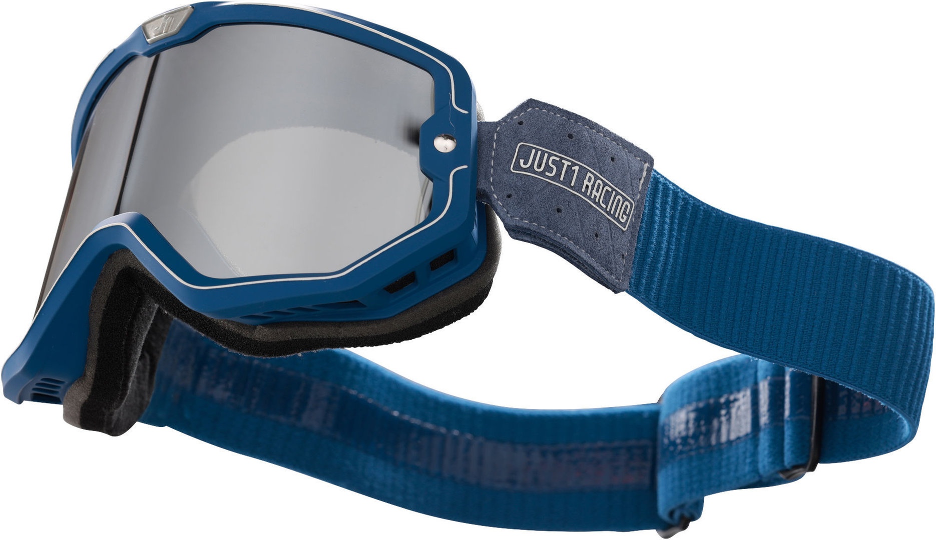 Just1 Swing Trophy Motocross Brille, silber