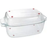 Tescoma Bräter mit Deckel GrandCHEF 40 x 26 cm, Glas