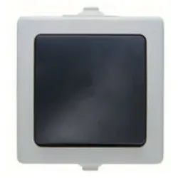 Heinrich Kopp Kopp 565656001, Wippschalter, Grau, IP44, 250 V