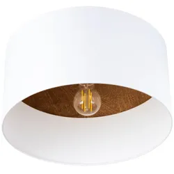 Sollux SL.1392 Plafond TELESTO Weiß/Dunkelbraun