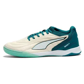 Puma Ibero V Hallenschuhe Unisex Sugared Almond/White/Emerald Ice/Mint Jelly/Black 40