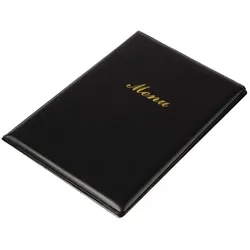 Olympia Speisekarte PVC schwarz A5